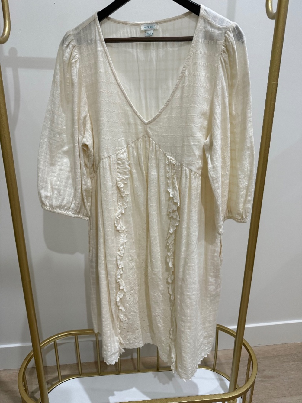 Sundance off-white dress